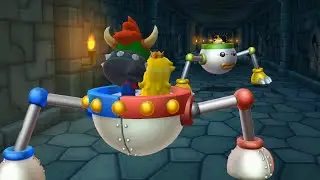 【マリオパーティ9】ミニゲームクッパvsヨッシーvsワリオvsワルイージ(COM最強 たつじん)