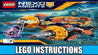 70354 LEGO Instructions - Axl's Rumble Maker - Nexo Knights (Book 2)
