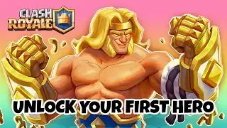 Claiming Hero Fragments to Unlock the FIRST HERO | Clash Royale