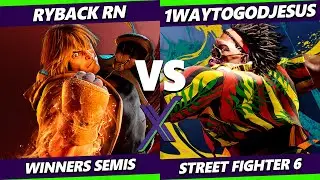 F@X 523 Top 8 - Ryback RN (Ken) Vs. 1WayToGodJesus (Dee Jay) Street Fighter 6