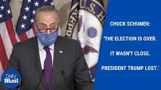 2020 Election: Chuck Schumer tells Republicans to 'stop denying reality'
