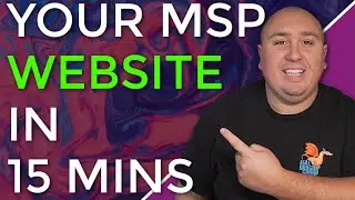 Build An MSP Website In 15 Minutes To Look Like A Pro! *Ai Tips*