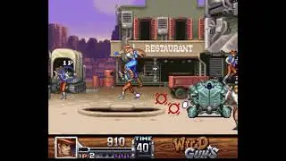 Wild Guns Carson City Ultimate Dodging Video(Hard Mode)