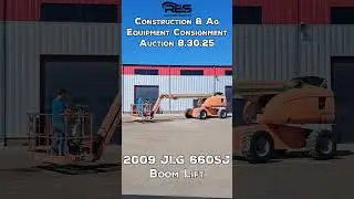 2009 JLG 660SJ Boom Lift #RES #AuctionsWork #Equipment #Construction #AgEquipment #Ohio