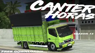 share || mod truk canter VAR HORAS S12 by Muhklas peo terbaru $$$$$ || mod bussid terbaru 2026