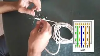 PONCHADO DE UN CABLE UTP-rj45 | Laboratorio virtual
