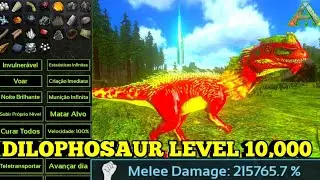 Ark mobile ||Taming Dilophosaurus level 10,000