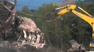 Huber Breaker Demolition Boiler House 009