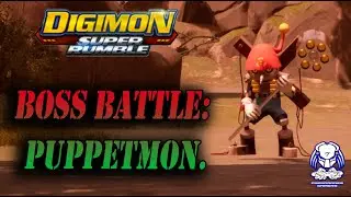 Digimon Super Rumble: Boss Battle: Puppetmon.