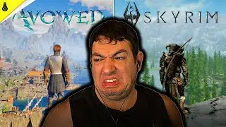 Avowed vs The Elder Scrolls V: Skyrim - Details and Physics Comparison | Cornel Reacts