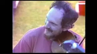 Bruce Molsky and Rafe Stefanini Fiddle Together at the Mt. Airy Fiddlers Convention, 1990.