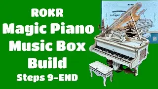 ROKR Magic Piano Mechanical Music Box Steps 9-END