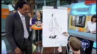 Flix im ZDF Morgenmagazin - Zum Comic Salon 2010