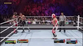 WWE 2k25 Air Boom vs The Brain Busters