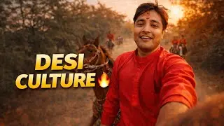 Village Festival Horse Ride 🐎 | Desi Culture Vibes 🔥