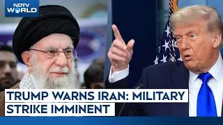 US Iran War News | Trump Warns Iran: Military Strike Imminent As Armada Nears