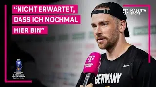 Noebels erkl&auml;rt wie seine R&uuml;ckkehr ablief | IIHF Eishockey-WM 2025 | MAGENTA SPORT