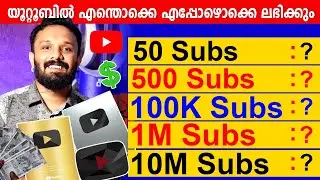 എന്തൊക്കെ യൂട്യൂബ് ഫ്രീ ആയി തരും? What YouTube will give you for free| how to get youtube awards