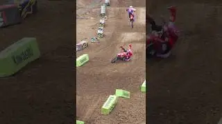 2023 Hunter Lawrence Scary Crash Free Practice 2 SMX Playoffs LA Coliseum
