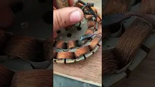 Ceiling fan coil burn