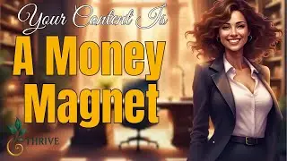 Your Content Is A Money Magnet - How Law of Attraction Makes You Rich | Turn Your Content Into Cash
