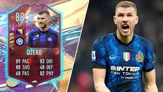 LENGTHY BEAST!! 88 RULEBREAKER DZEKO PLAYER REVIEW - FIFA 23 Ultimate Team