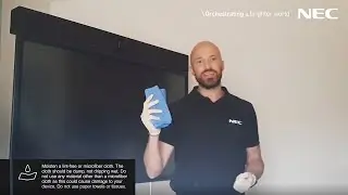 NEC Display Cleaning & Disinfection Instructions