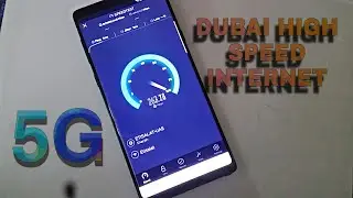 SUPER 5G TEST IN DUBAI 📱