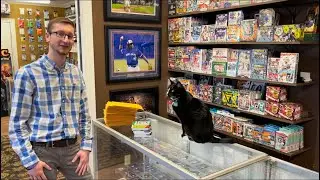 RARE AUTO! RANDOM HOBBY PACK OPENING AT THE CARD SHOP! BOOM!