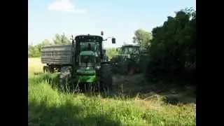 Harvest 2010, John Deere W660 HM, John Deere 6820, Fendt 930