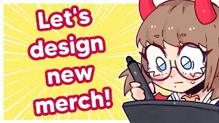 Making new merch for 2026 cons (Art Stream) #Duckult