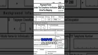 Tax Mapping Compliance with BIR Form 0613