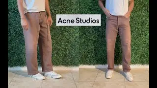 Acne Studios Jeans 1991 vs 1996 Fit- Quick Look