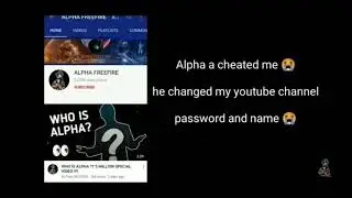 ALPHA CHEATED ANKUSH PLZ SUPPORT JUSTICE FOR ANKUSH FF