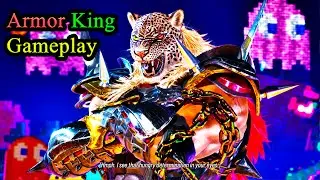 🐯  TEKKEN 8 &mdash; Armor King Gameplay - Fun Games wiz Big Bro! 💚❤️ #tekken8 #namco