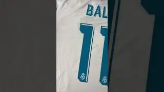 17/18 Real Madrid Home short-sleeved jersey No. 11 Bale