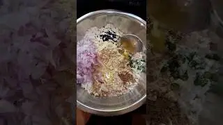 Onion paratha#wheat makki onion mix masala paratha#chapati#roti#phulki#poli#paratha recipe#shorts