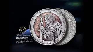 #Hobocoin #HN25-057/Medieval warrior /1980 #KennedyHalfDollar #davidhe