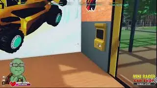 Mini racer races mini cars while simulating a simulator #miniracercarshopsimulator #keymailer