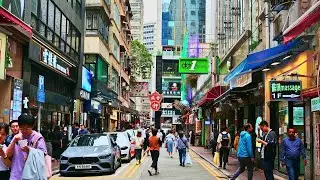 Streets of Tsim Sha Tsui, Hong Kong, China