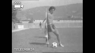 Allenamento AC Perugia Pian di Massiano - Filmato di Repertorio | Teleumbria (1977)