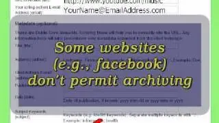 Web page archiving tutorial --Save your web memories!