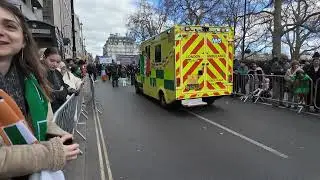 St Patrick's DAY parade 2025 in city of London 🇮🇪
