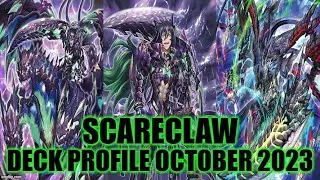 SCARECLAW DECK PROFILE (OCTOBER 2023) YUGIOH!