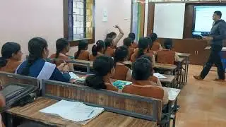 Classroom teaching Trigonometry class 9