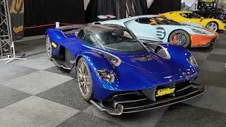 Aston Martin Valkyrie - Pagani Brussels Auto Show 2024