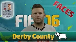FIFA 16 Derby County F.C. Player Faces (PS4/XBOX ONE)