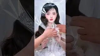 The silicone Barbie doll looks like a realistic #barbie #barbiegirl #plastic doll