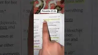 Virtuous Woman | Proverbs 31:26  #bible #bibleverse #psalm #psalm91 #psalms91 #psalm23 #psalms23