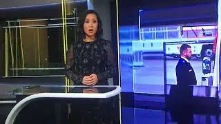 Yvonne Yong feet Blooper on ABC The World